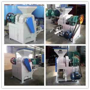 10 Tons Per Hour Pillow Ball Shape Coal Briquette Extruder Machine