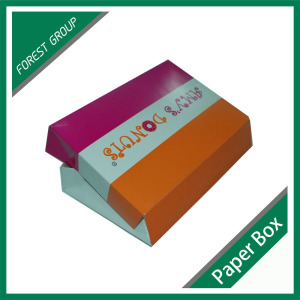 Colorful Design Quality Donut Paper Box