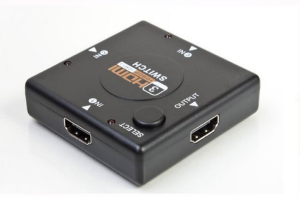 3 Ports HDMI Switch up to 1080P High Resolution