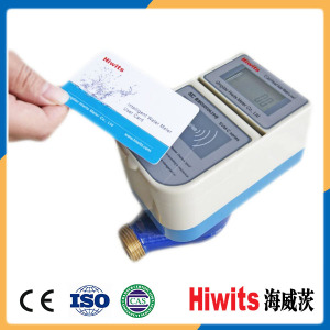 Multifunction Domestic Seal Digital Water Flow Meter with Separate Controller