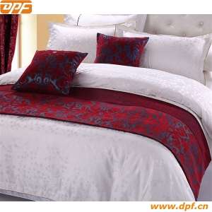 Hotel Decoration Polyester Bed Runner